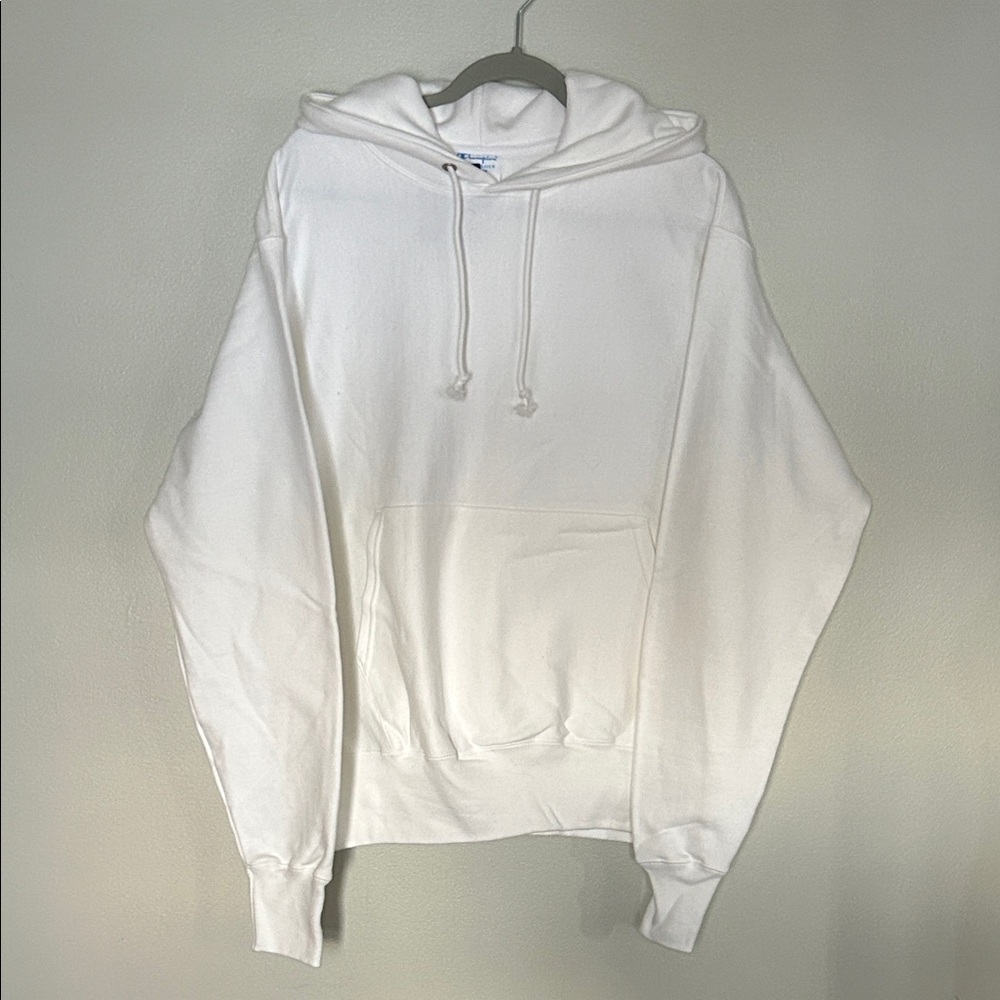 Champion White Heavy Hoodie for Women size M